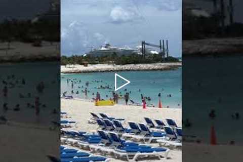 Another Day at the Office -  NCL Great Stirrup Cay #cruise #solocruiser #cruiselife #ncl