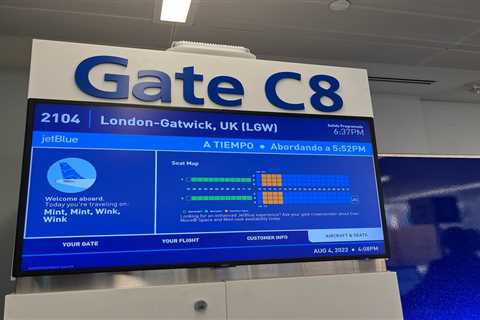 Logan to London: JetBlue’s newest UK flight touches down at Gatwick