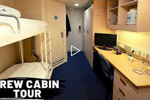 Crew Cabin Tour on a Cruise Ship