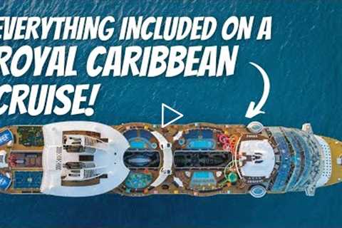 ROYAL CARIBBEAN CRUISE IN 2022 | WHATS INCLUDED IN  ROYAL CARIBBEAN CRUISE FARE!