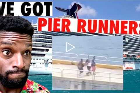 These “PIER RUNNERS” Should’ve Been Left Behind! | Cruise Line Invites Me To Special Events