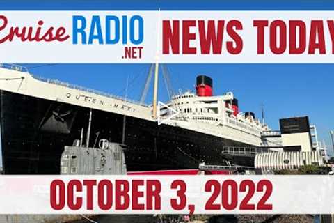 Cruise News Today — October 3, 2022: Record Day for Port Canaveral, West Coast Ships Get Diverted