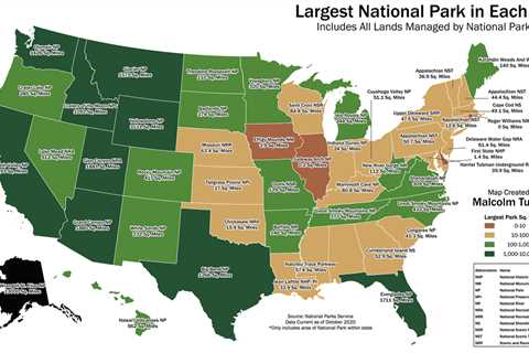 The Largest National Parks in the US
