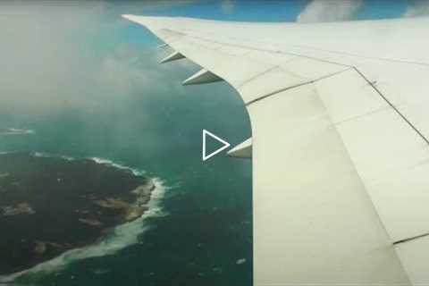 Scoot 787-9 WING FLEX Takeoff Sydney