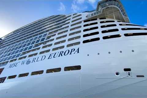 MSC World Europa 11 Different Staterooms Tour 4K