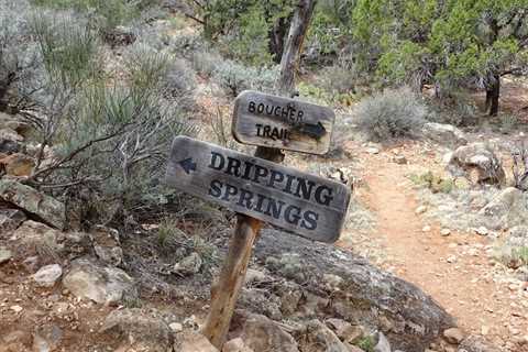 Dripping Springs Grand Canyon Hikes