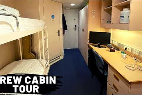 Crew Cabin Tour on a Cruise Ship