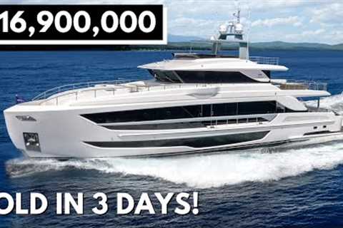 $16,900,000 2022 HORIZON FD110 SuperYacht Tour Luxury Liveaboard Charter Yacht - PART 1