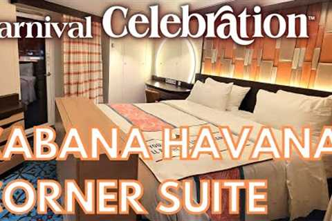 Carnival Celebration Havana Cabana Corner Suite 8210, Carnival Cruise Line