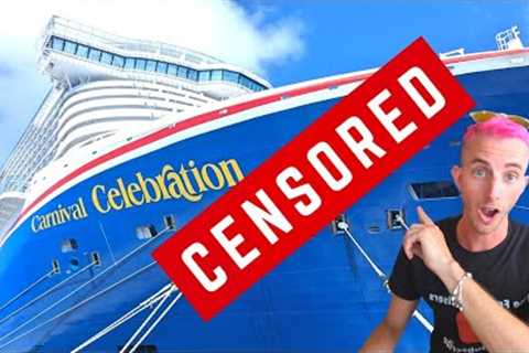 Carnival Celebration Best Sail Away & Cruise Director Gets Naughty!!