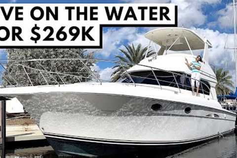 $269,000 2006 SILVERTON 42 CONVERTIBLE Affordable Family Starter Yacht Liveaboard Boat Tour