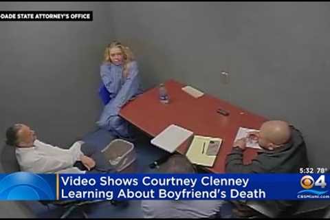 Video Shows The Moment Courtney Clenney Learned Of Her Boyfriend's Death