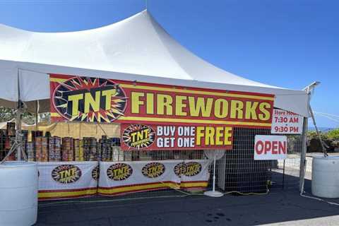 Fireworks permits and fireworks on sale now for New Year’s Eve
