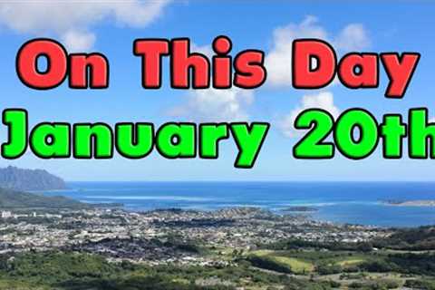 January 20th. Dawsons Creek, Pearl Harbor, and John F. Kennedy