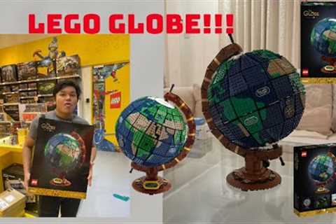 Lego Globe REVIEW AND BUILD (Set 21332)