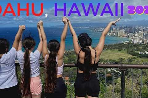 Oahu, Hawaii 2021 - Waikiki Beach, Diamond Head, Pearl Harbor, Turtlebay Beach, North Shore, &..