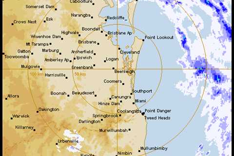 The Weather in Brisbane Today – Partly Cloudy With a Medium Chance of Showers