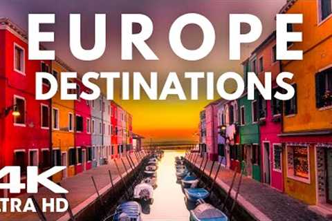 10 Most Beautiful Destinations in EUROPE - Travel Vlog 4K