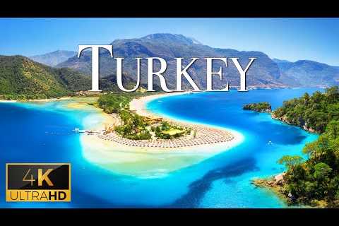 FLYING OVER TURKEY (4K Video UHD) - Calming Piano Music With Beautiful Nature Video For Relaxation