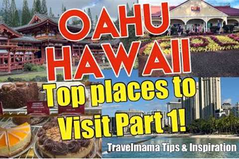 Oahu Hawaii Tour Top places to visit Part 1 of 2! #hawaii |2023 Travel Guide  USA Kualoa | Honolulu