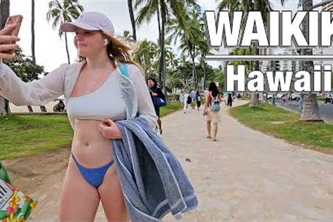 HAWAII PEOPLE | A Stroll on the Streets of Waikiki, Hawaii