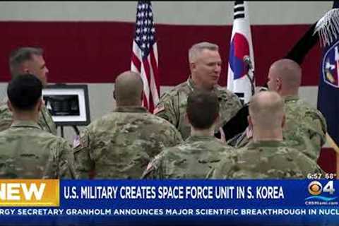 U.S. Space Force Activates New Unit In South Korea