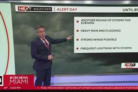 Another round of severe weather for South Florida in the forecast