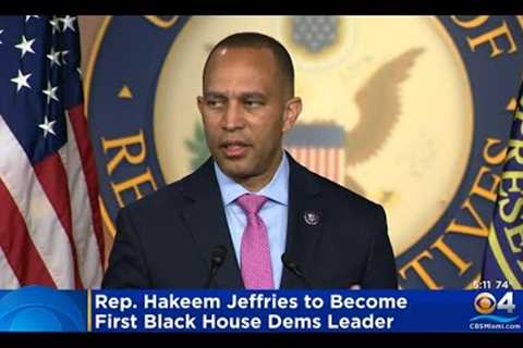 Rep. Hakeem Jeffries Elected By House Democrats To Lead The Party