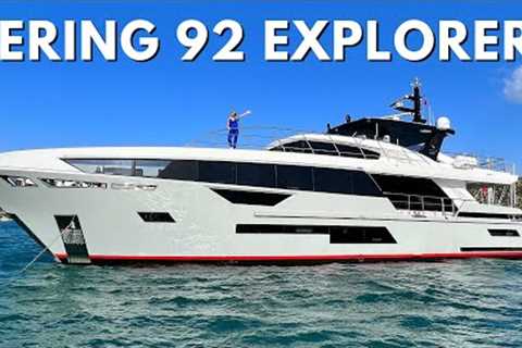 OUR YACHT Build UPDATE & BERING 92 EXPLORER SuperYacht Tour / EXPEDITION Liveaboard Trawler