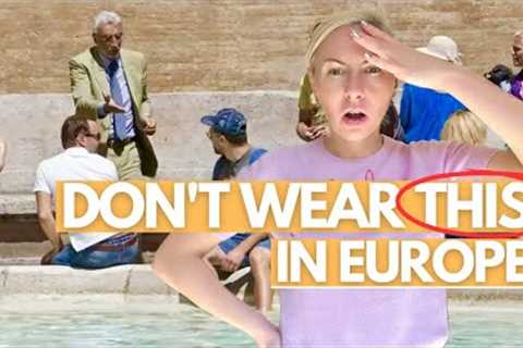HOW NOT TO LOOK LIKE A TOURIST WHILE TRAVELING TO EUROPE THIS SPRING I How To Pack For Europe