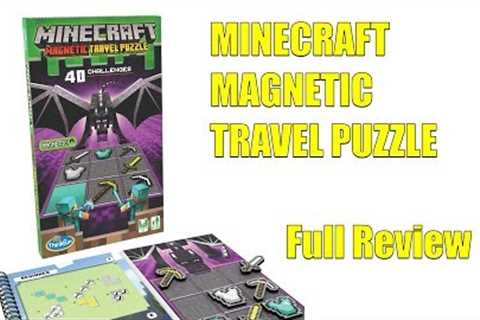 Minecraft Magnetic Travel Puzzle from Thinkfun - Full Review!