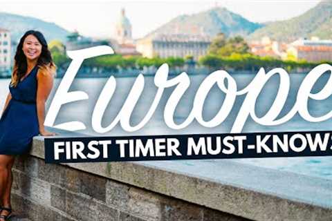 101 EUROPE TRAVEL TIPS & MUST-KNOWS FOR FIRST TIMERS | Scams, Tourist Traps, What Not to Do..
