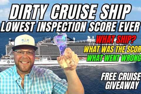 Huge Cruise Ship Fails Sanitary, Cleanliness Inspection | Royal Oversales Again, Free NCL Cruise