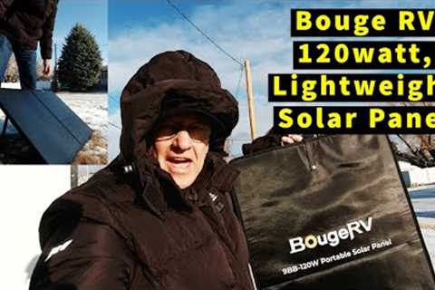Bouge RV 120watt Lightweight Solar Panel - Review