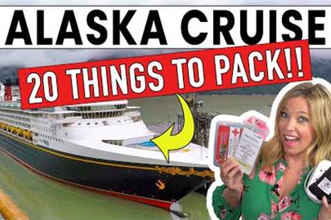 ALASKA CRUISE PACKING LIST 2023 🌲What to pack for an Alaska Cruise 🌲