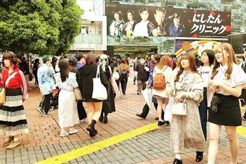 [FHD] Cloudy Weather in 🌼❤️ Shibuya City, Tokyo, Japan. # Walk. May 2023