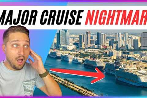 Cruise CHAOS at Port of Miami | Main SUCKS for Cruises, or does it?