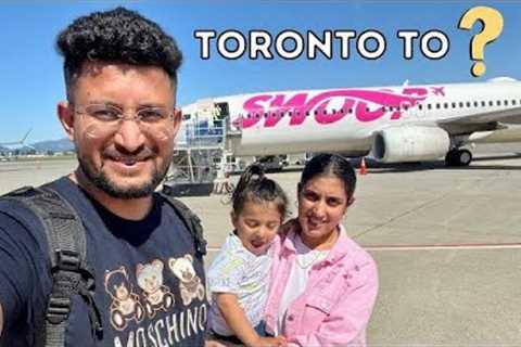 TORONTO Airport | Canada Cheapest Airline | Travel Day Vlog