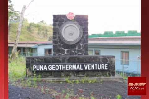 Puna Geothermal Venture to hold public comment meeting on draft environmental impact statement