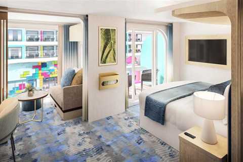 Royal Caribbean designed first-of-its-kind cabins for its new cruise ship