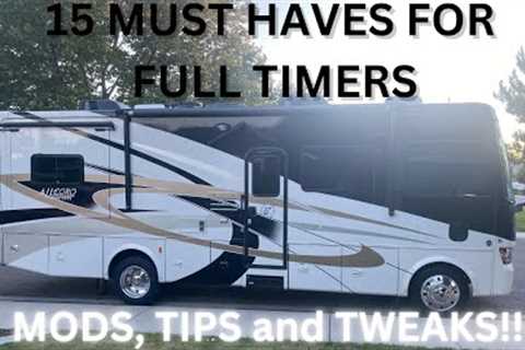 15 MUST HAVE''S for Full-Time RV Living