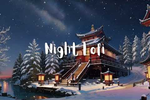 Shrine in the Snowfall  [ Lofi Beats To Relax / Study To / Deep Focus ]🌙 Night Lofi
