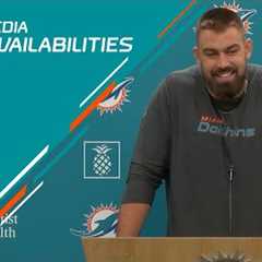 DT Zach Sieler Meets with the Media | Miami Dolphins Training Camp