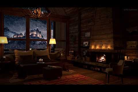 🔥 Winter Wonderland: Cozy Fireside Ambience for Relaxation and Comfort
