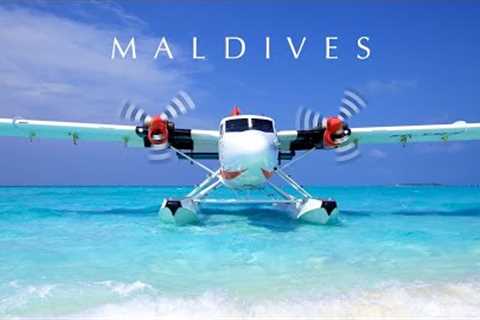 Maldives seaplane flight | PHENOMENAL views (4K)