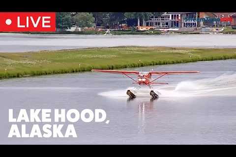 Lake Hood Seaplane Base, Anchorage, Alaska, USA | StreamTime LIVE