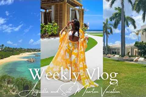 TRAVEL VLOG: ANGUILLA AND SINT MAARTEN | All I Did Was Eat On This Trip Chileeee... | Chev B Vlogs.
