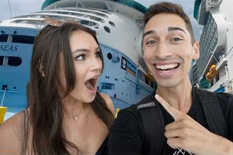 I SURPRISED Her With A Cruise! | Freedom Of The Seas - Royal Caribbean  (First Cruise EVER)