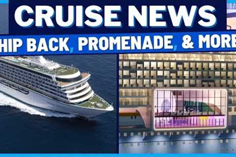 CRUISE NEWS: Cruise Ship is Finally Back Sailing, MSC Cruises, Icon of the Seas Promenade