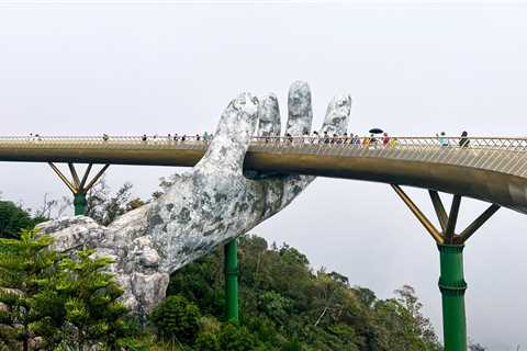 Visit Vietnam’s Golden Bridge in the Ba Na Hills